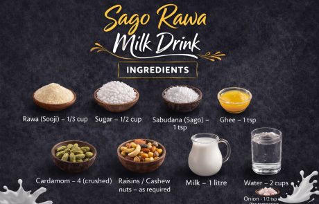 Sago Rawa Milk Drink That Tastes Too Good to Be This Healthy! - photo 2