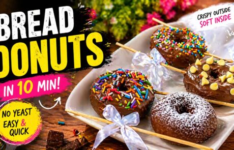 Bread Donuts in 10 Minutes! Soft & Crispy - photo 1