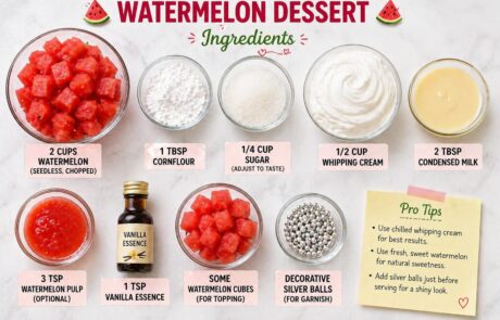 This Watermelon Dessert is Going Viral! No Bake Recipe - photo 1