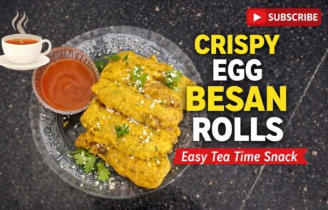 Easy Egg Besan Rolls - Fresh Byte Kitchen
