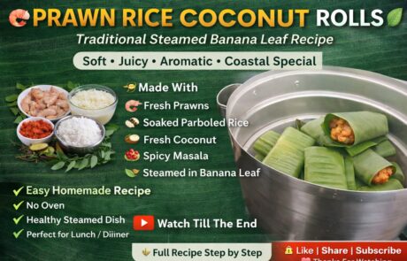 Prawn Coconut Rolls - Fresh Byte Kitchen
