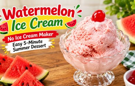 Watermelon Ice Cream - Fresh Byte Kitchen