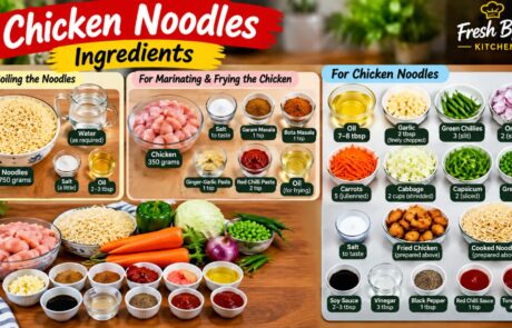 Street Style Chicken Noodles – photo 1 - Fresh Byte Kitchen Street Style Chicken Noodles - photo 1