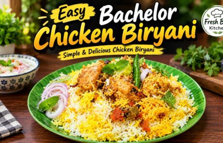 Bachelor's Pot Rice Bachelor Chicken Biryani | Easy Biryani for Beginners