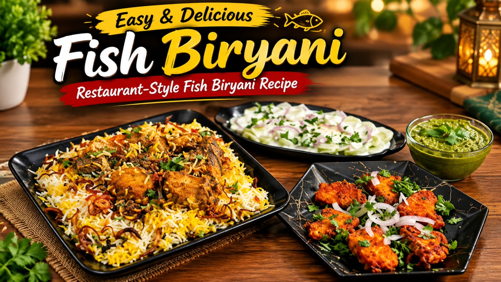 Easy & Delicious Fish Biryani - Fresh Byte Kitchen
